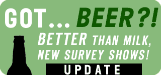 Got...Beer?! Better Than Milk, New Survey Shows!